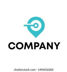 vector logo for technology company