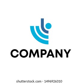 vector logo for technology company