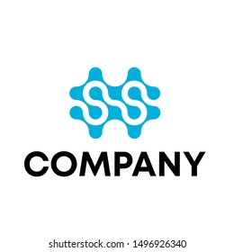 vector logo for technology company