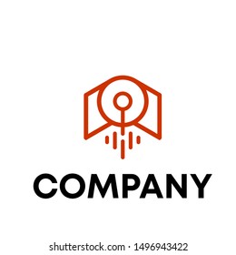 vector logo for technology company