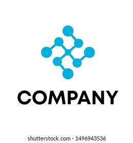 vector logo for technology company