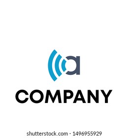 vector logo for technology company