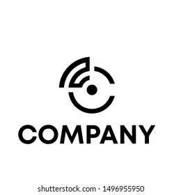 vector logo for technology company