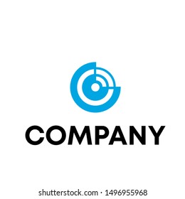 vector logo for technology company