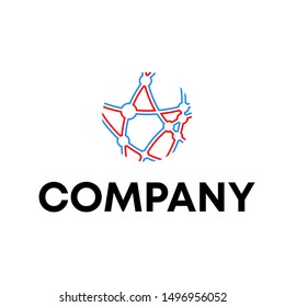 vector logo for technology company