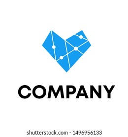 vector logo for technology company