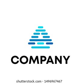 vector logo for technology company
