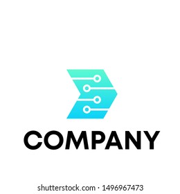 vector logo for technology company