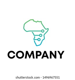 vector logo for technology company