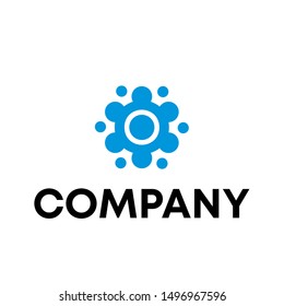 vector logo for technology company