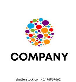 vector logo for technology company