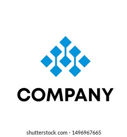 vector logo for technology company