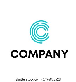 vector logo for technology company