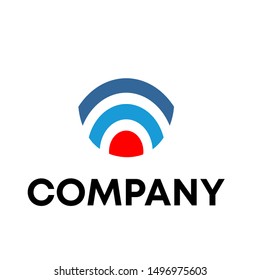 vector logo for technology company