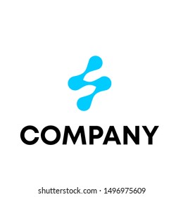 vector logo for technology company