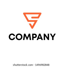 vector logo for technology company