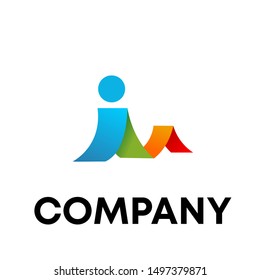 vector logo for technology company