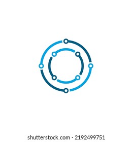 Vector Logo Technology concept illustration design 