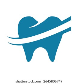 vector logo with teeth for health theme, logo design inspirations.