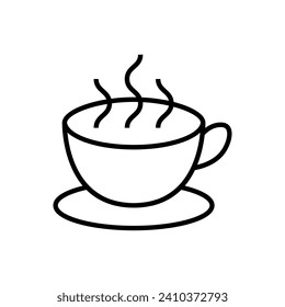 Vector logo template. Coffee love