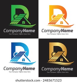 vector logo template, Colorful Letter logo, Real Estate, Building and Construction Logo Design Template Vector Icon