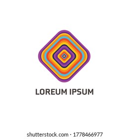 vector logo template concept illustration for corporate identity. EPS 10.