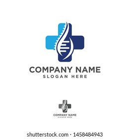 Vector logo template. Human spine with helix isolated silhouette illustration. Spine pain medical center, clinic, rehabilitation, diagnostic, surgery logo element. Flat modern silhouette illustration.