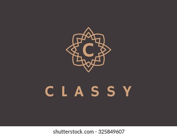 Vector logo template illustration. Logotype design for business.