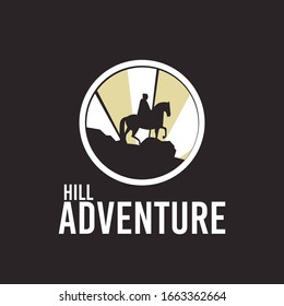 vector logo template illustration. Outdoor adventure creative badge sign. Graphic design element. outdoor adventure emblems, badges and logo patches. Mountain tourism, hiking