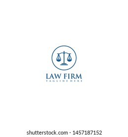 Vector logo template Law Firm