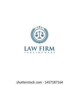Vector logo template Law Firm