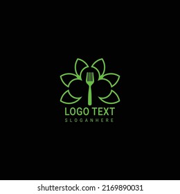 Modelo de logotipo de vectores Diseño de logotipo natural 
