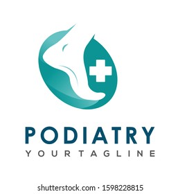 Vector Logo Template For Podiatry