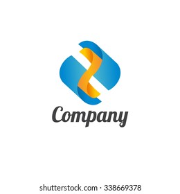 Vector logo template. Symbol, emblem