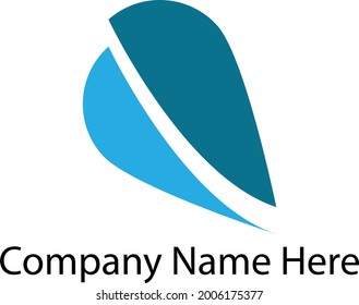 Vector logo template for technology company or education 