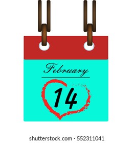 Vector. Logo Templates. Isolated typographic design labels. lettering for invitations, greeting cards, prints and posters. Valentine's Day. February 14 on the calendar icon celebratory concept of love