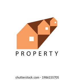 vector logo templates. suitable for property company logos, residential and housing developers. You can edit each part of it and change the color at will. Don't forget to change the text too.