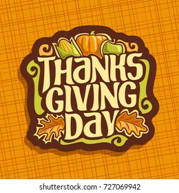 Thanksgiving Logo Images Stock Photos Vectors Shutterstock