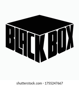 Vector logo theme, Black Box