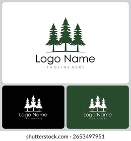 logotipo de vetor três primeiro logotipo .concept	
