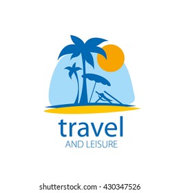 Vector logo travel