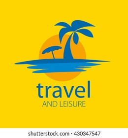 Vector logo travel