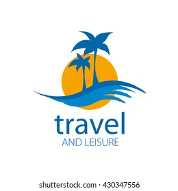 Vector logo travel