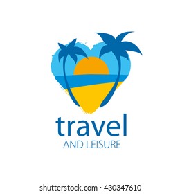 Vector logo travel