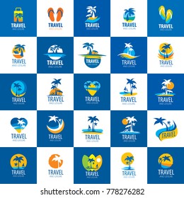 Vector logo travel