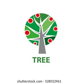 vector logo tree