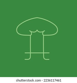 Vector logo tree design for company logo or other