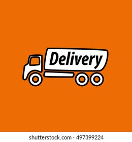 vector logo trucking