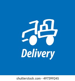 vector logo trucking