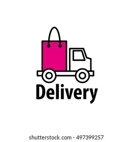 vector logo trucking